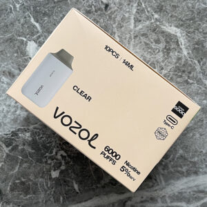 Vozol Star 6000 Clear 💨 ‣ Only 14€👍