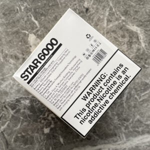 Vozol Star 6000 Kiwi Guava Passion Fruit 💨 ‣ Only 14€👍