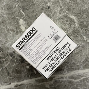 Vozol Star 6000 Watermelon Bubble Gum 💨 ‣ Only 14€👍