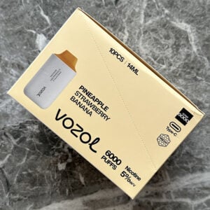 Vozol Star 6000 Pineapple Strawberry Banana 💨 ‣ Only 14€👍