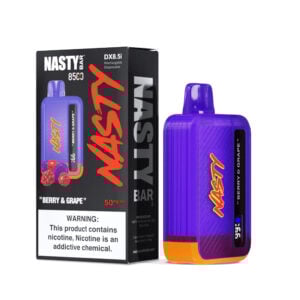 NASTY Bar 8500 Grape 💨 ‣ Disposable Vape ‣ 13€👍