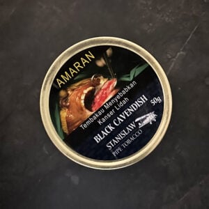 Stanislaw Black Cavendish 50g Tin 🍂 ‣ Pipe Tobacco ‣ 14€👍