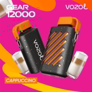 Vozol Gear 12000 Cappuccino 💨 ‣ Disposable Vape ‣ 15€👍