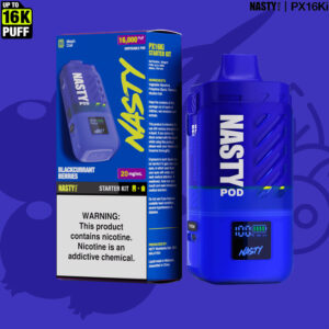 NASTY Pod PX16Ki Blackcurrant Berries – Starter Kit ‣ Vape👍