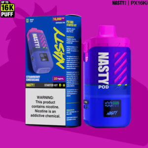 NASTY Pod PX16Ki Strawberry Cheesecake – Starter Kit 👍