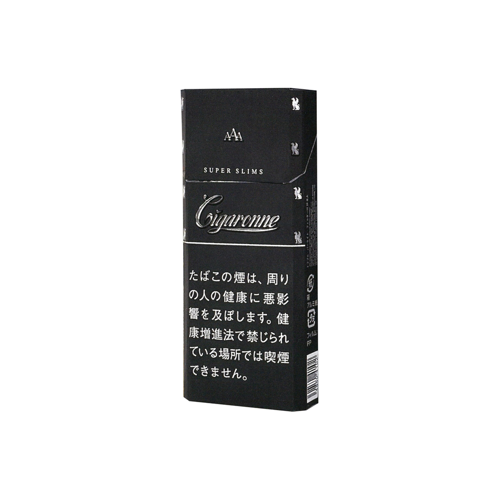Cigaronne Super Slims Black 🍂 ‣ Worldwide Shipping 🚀